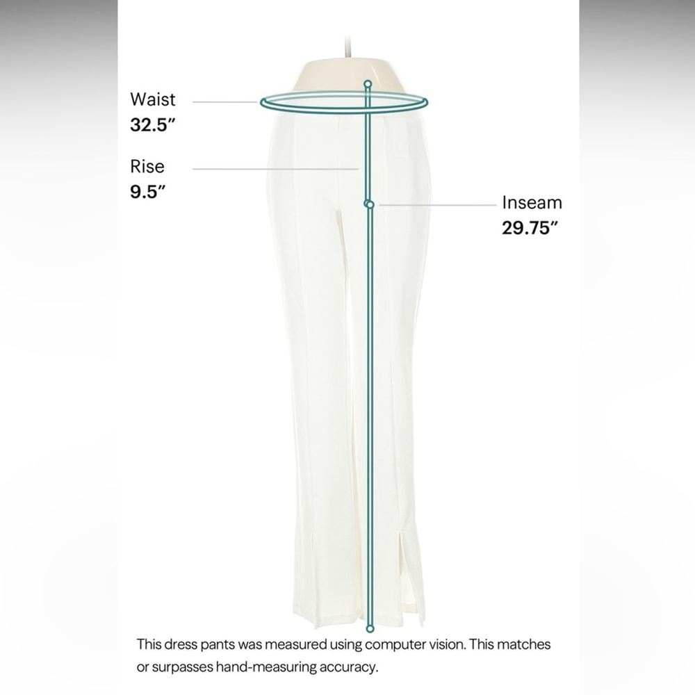 MICHAEL Michael Kors White Wide-Leg Ponte Pants - Picture 5 of 8